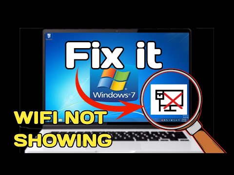 Installing WLAN Driver for Windows 7 for Connectivity