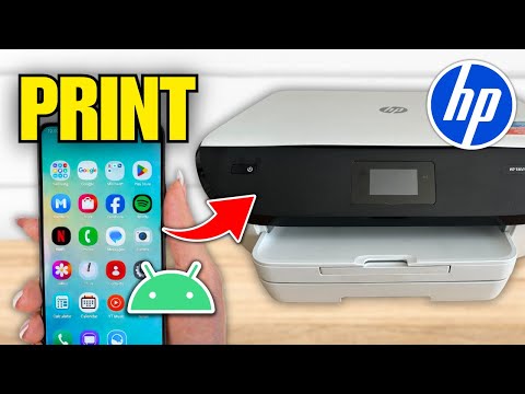Printing from Android Phone to HP Printer Easily