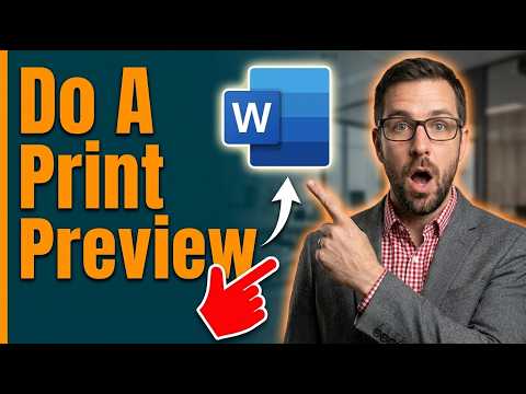 Maximizing Print Preview for Professional Document Design