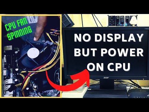 Troubleshooting No Display Issues on Motherboard for PCs