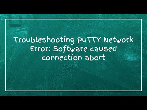 Troubleshooting Common Issues in PuTTY Connections