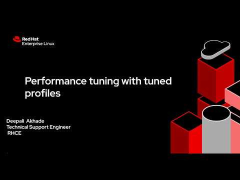 RHEL Server Configuration for Optimal Performance