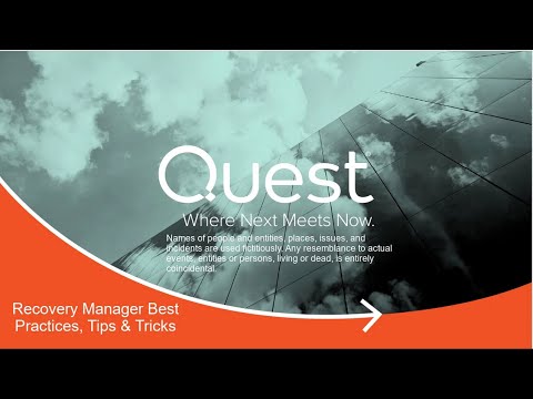Best Practices for Managing Your Recovery Vault