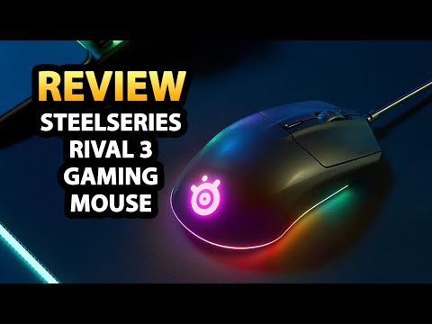 SteelSeries Rival 3 RGB Gaming Mouse Review and Features