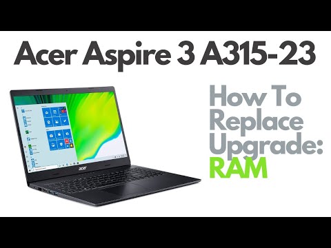 Upgrade RAM on Acer Aspire 3 for Better Performance