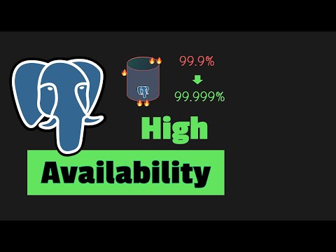 Scaling PostgreSQL for High Availability and Load Balancing