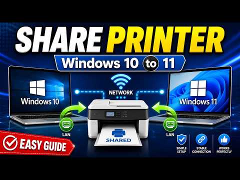 Sharing a Printer Via LAN in Windows 10 and Windows 11