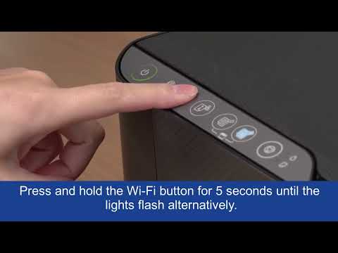 Connecting the Epson L3250 Printer to WiFi Network
