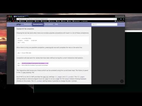 Using PHP Shell for Command Line Operations and Scripts