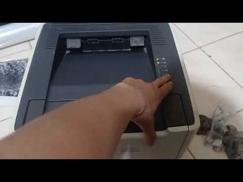 Resetting HP LaserJet P2015 Printer to Factory Settings