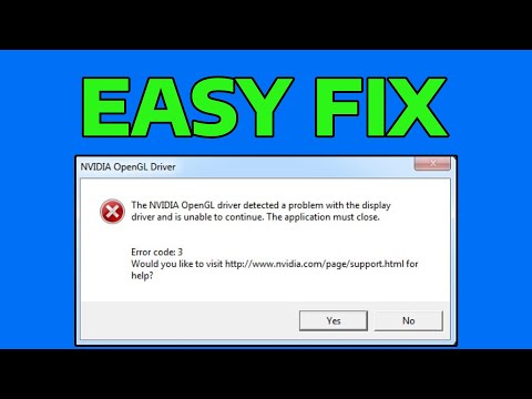 Resolving NVIDIA OpenGL Driver Not Found Errors Effectively
