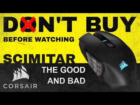 Corsair Scimitar Wireless Mouse Specifications and Features