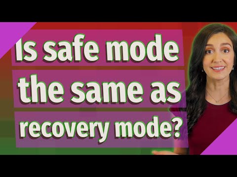 Recovery Mode vs Safe Mode: Which Should You Use?