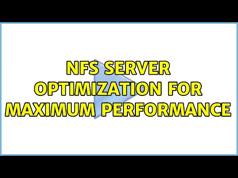 Optimizing NFS Performance: Tips for Faster File Access