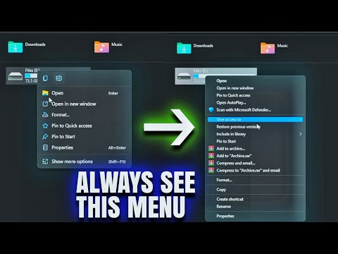 Exploring Hidden Features of the Right Click Menu