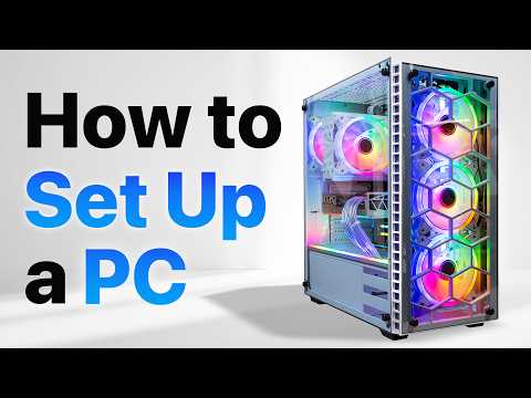 Setting Up Your PC for First Time Use