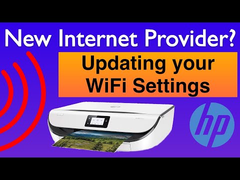 Changing WiFi Password on HP Printer for Secure Printing