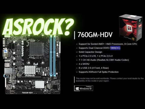 Overview of ASRock 760GM-HDV Motherboard Features