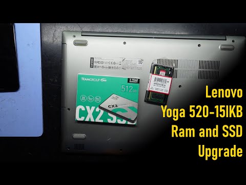 Upgrade RAM Slots on Lenovo Yoga 520 for Better Performance
