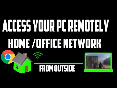 Access Work Computer from Home Setup for Remote Work