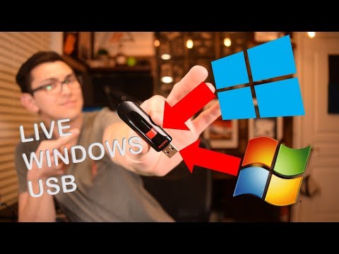 Using Windows Live on a Pendrive for Portable Access