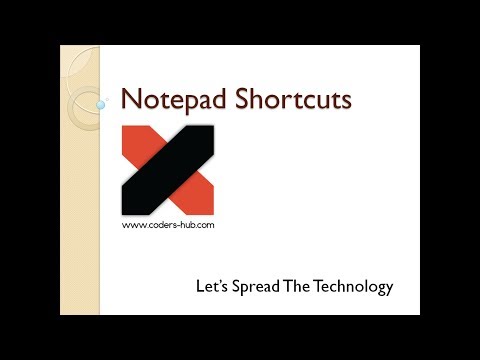 Setup Notepad Shortcuts for Enhanced Productivity and Ease