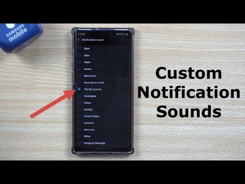 Customizing Notification Sounds for Personal Preference