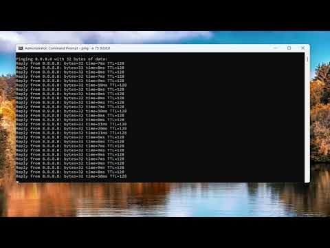 Test Packet Loss Using CMD for Network Diagnostics