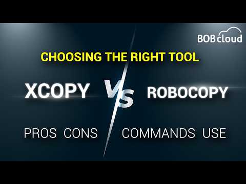 Robocopy vs. Other Backup Tools: A Comprehensive Comparison