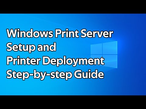 Configuring a Shared Printer Port for Network Printing