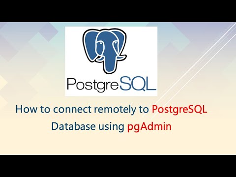 Enable Remote Access for PostgreSQL Database Connections
