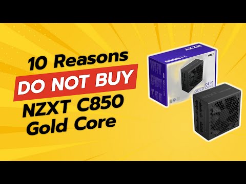 NZXT C850 Power Supply Review for Gaming PCs