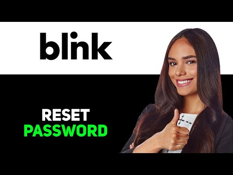 Resetting Blink Password for Account Recovery