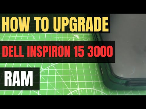 Max RAM Capacity for Inspiron 15 3000 Series Laptops