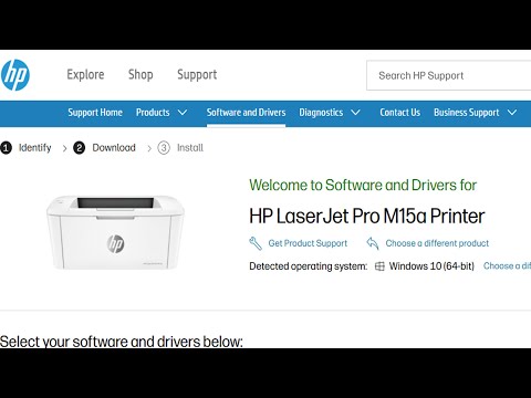 Download and Install HP LaserJet Pro M15w Driver Easily