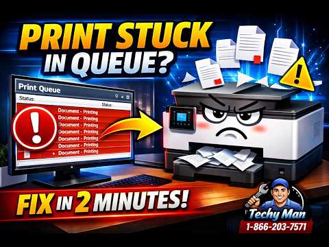 Common Printing Queue Issues and How to Resolve Them