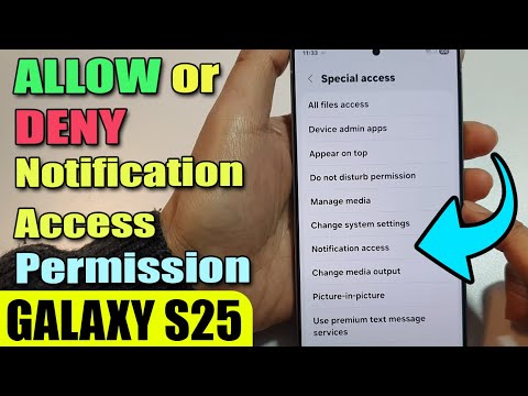 Configuring Notification Access Permissions on Android