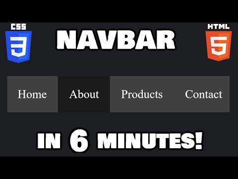 Create a Stylish CSS Navigation Bar for Your Website