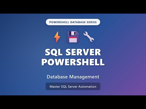 Using PowerShell with SQL for Database Management Tasks