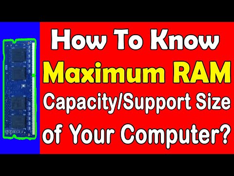 Determining the Maximum RAM Capacity for Your Computer