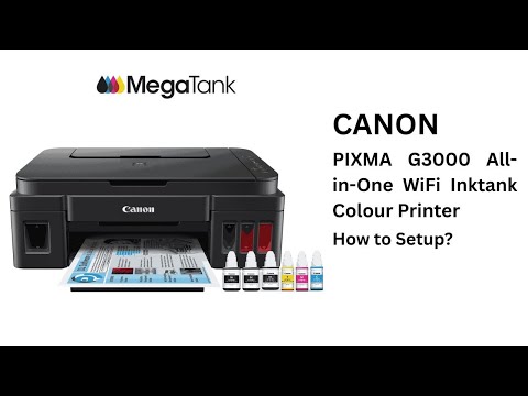 Setting Up Canon Pixma G3000 for High-Quality Printing