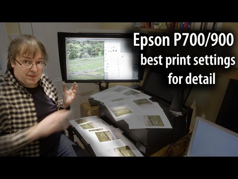 Setting Up the Epson P900 Printer for Quality Prints