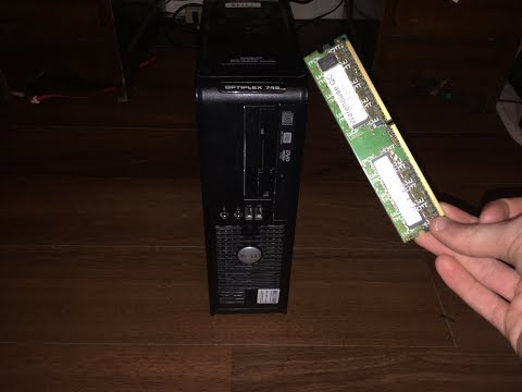 Upgrading RAM for Dell OptiPlex 745 Desktop Systems