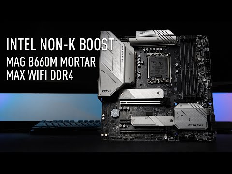 Overview of B660M Mortar Max Motherboard Specifications