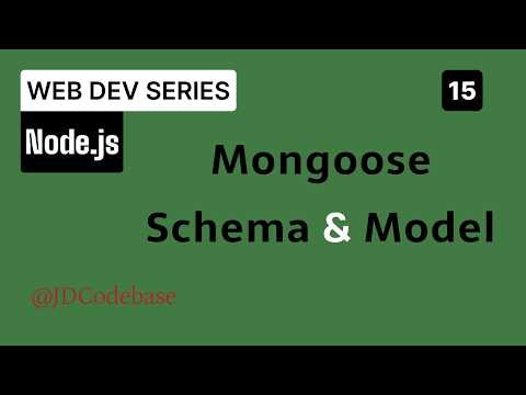 Understanding Mongoose Schemas and Models for Beginners
