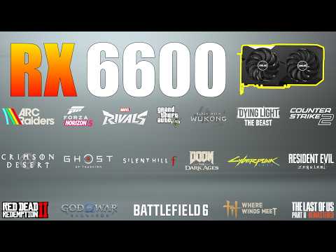 Radeon RX 6600: Compatibility with Latest Games and Software
