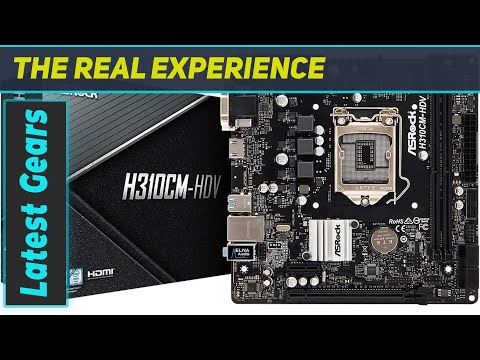 ASRock H310CM HDV Motherboard Specifications and Features