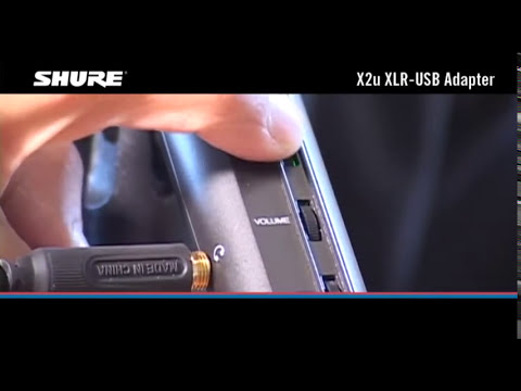 Set Up Shure X2U USB Microphone for Professional Audio Recording