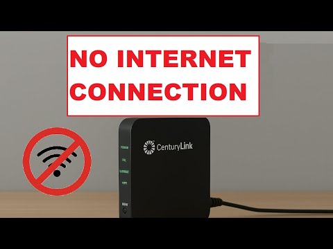 Connecting a CenturyLink Modem for Internet Access