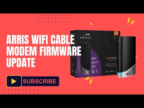 Updating Arris Modem for Improved Internet Performance